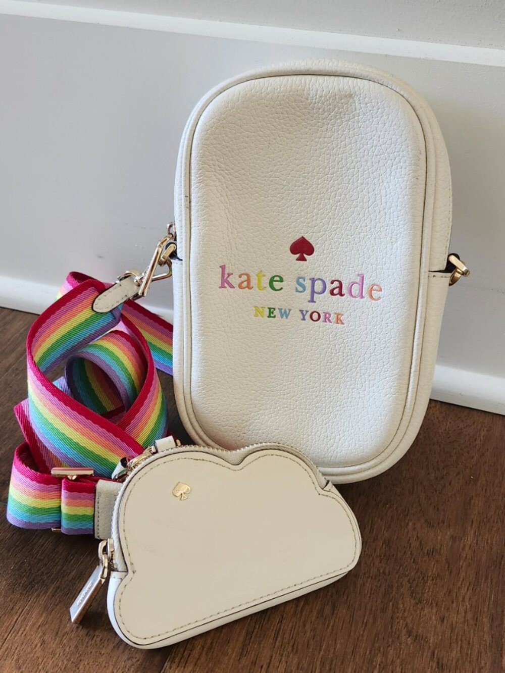 Similar items See all Kate Spade Juliette Crossbody Bag Light Sand Pebbled Leat - Picture 2 of 14